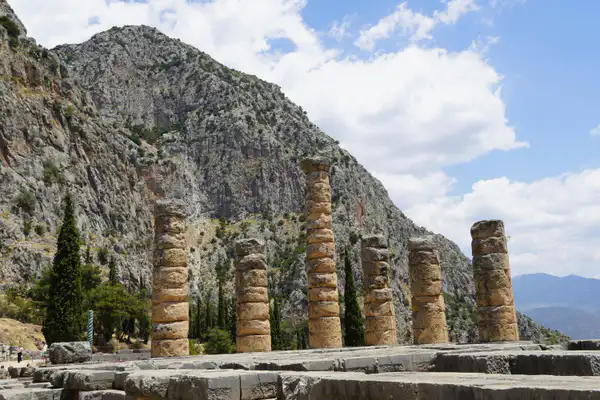 Photograph of Delphi - Sanctuary of Apollo & Oracle