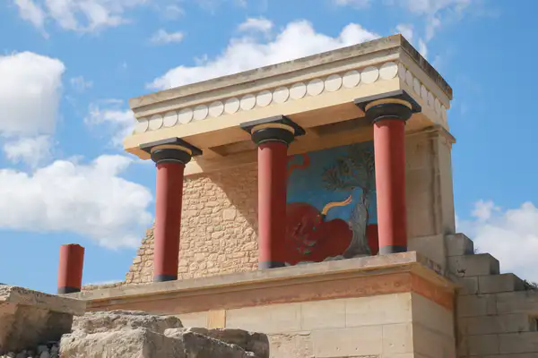 Photograph of Knossos - Palace of King Minos & the Labyrinth