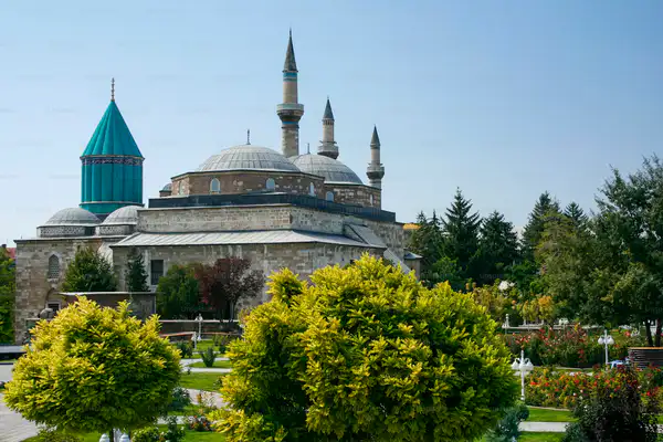 Photograph of Mevlana Museum (Green Dome)