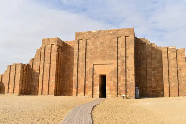 Photograph of Saqqara & The Step Pyramid