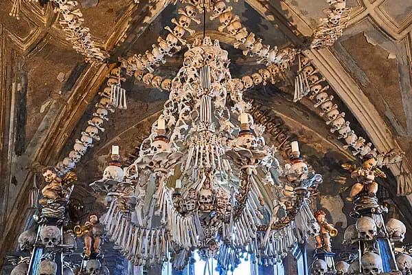 Photograph of Sedlec Ossuary / Bone Church